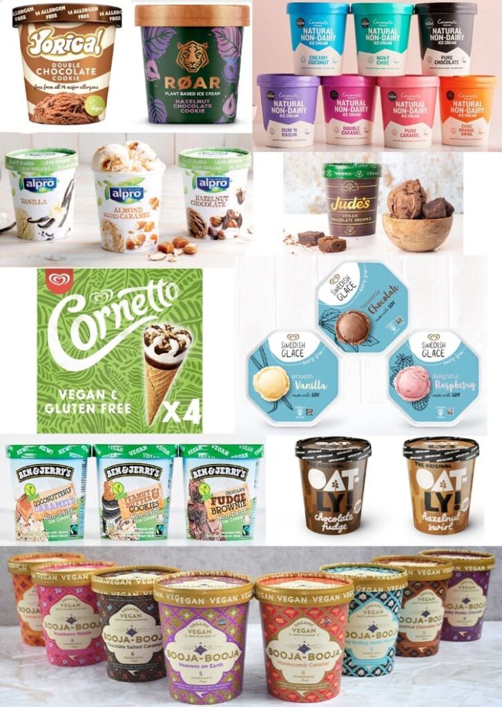 Best recommendations for vegan ice cream in the UK, where to find them. 14 branded dairy free ice creams from UK supermarkets. 