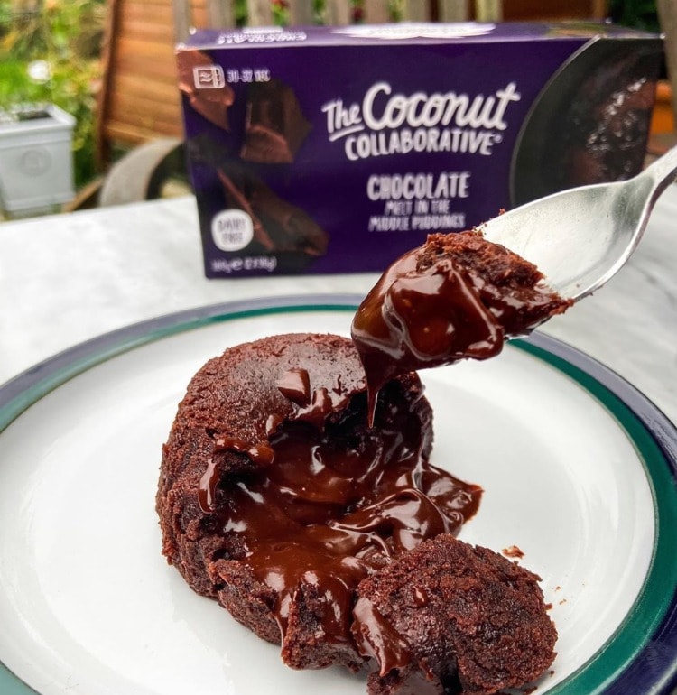 The Coconut Collaborative - Melt in the Middle Chocolate Pudding.