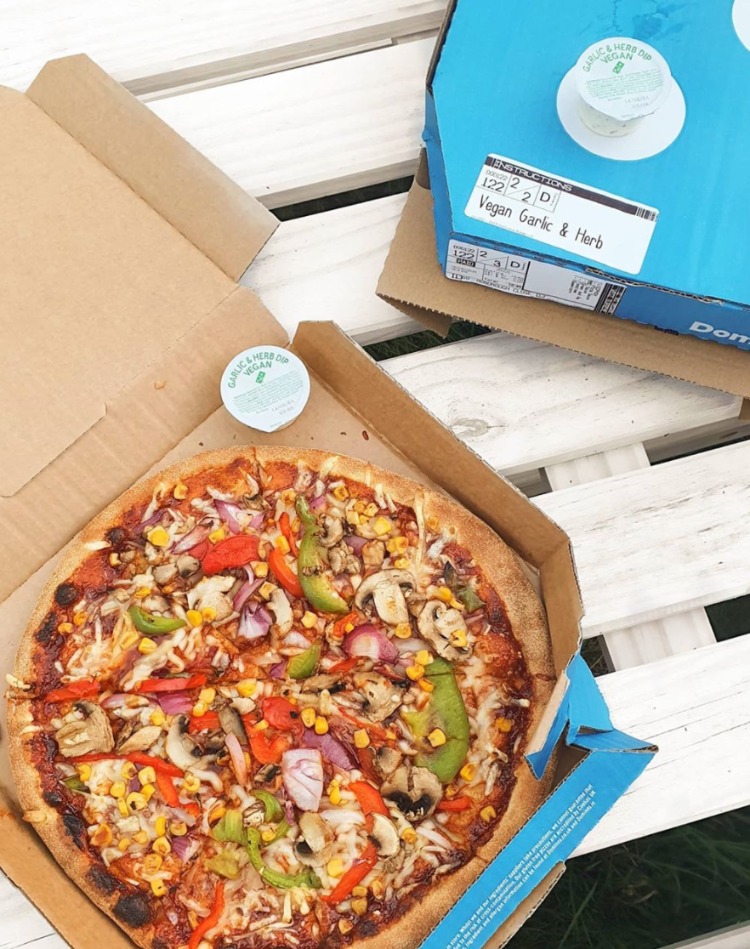 Dominos Veganised Garlic and Herb Dip. A round-up of all the new vegan product releases for September 2020. All the NEW sweet and savoury products released in the UK this month!