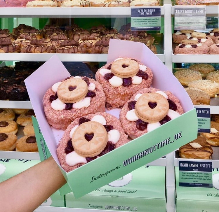 Doughnuttime Jammie Dodger. A round-up of all the new vegan product releases for September 2020. All the NEW sweet and savoury products released in the UK this month!