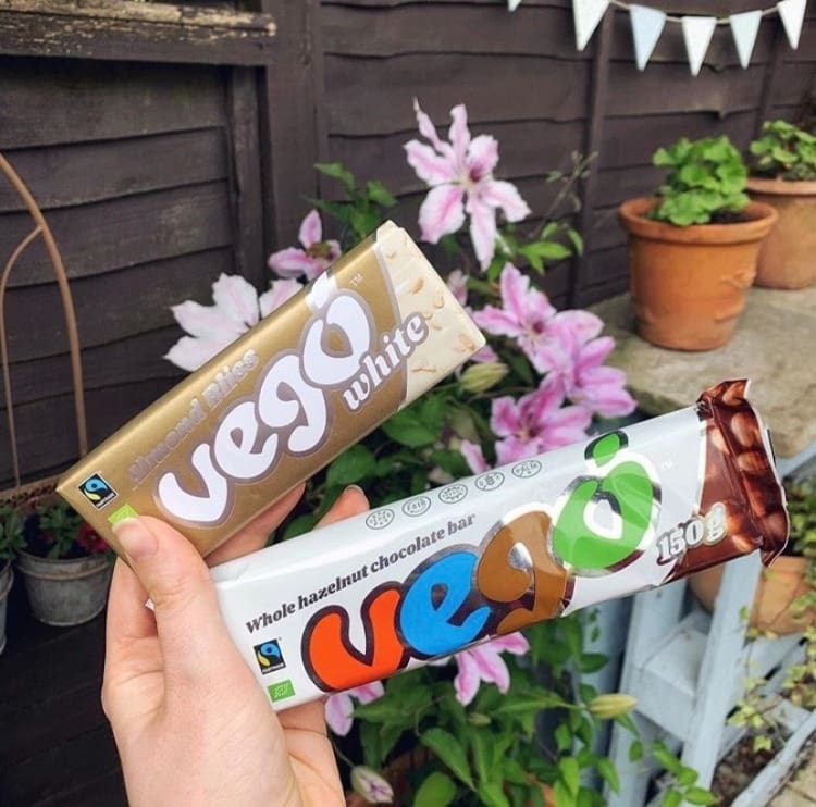 Vego bar, vegan chocolate. Rundown of all the vegan dessert and ready-made puddings in UK supermarkets. This dessert list will get your taste buds tingling.
