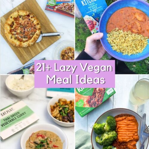 21+ LAZY VEGAN MEALS when you Have No Time