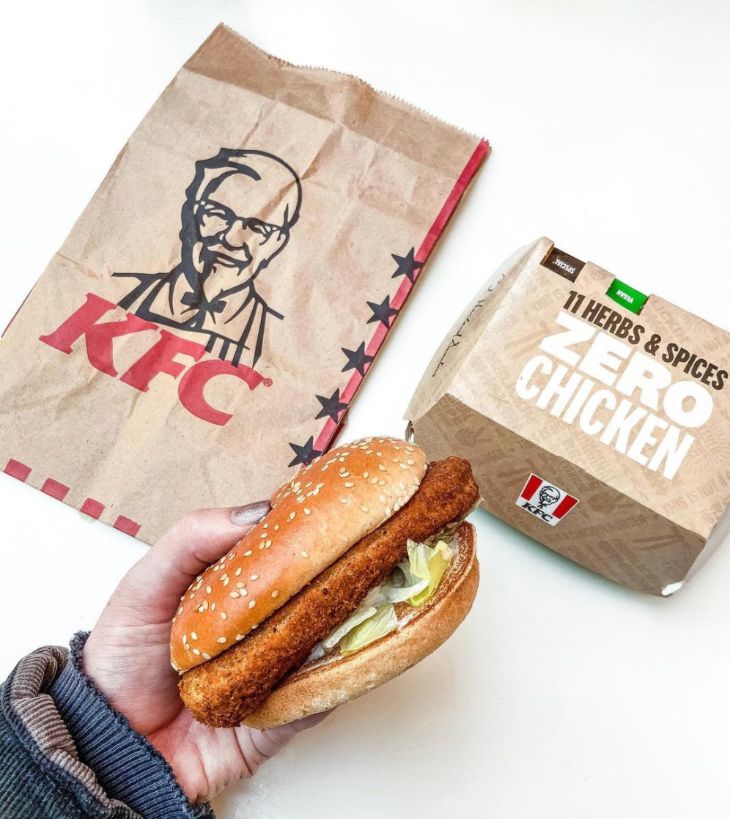 Vegan KFC Burger